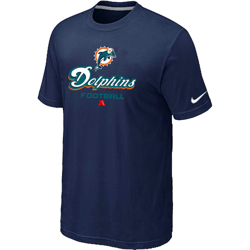 Nike Miami Dolphins Critical Victory NFL T-Shirt - Dark Blue